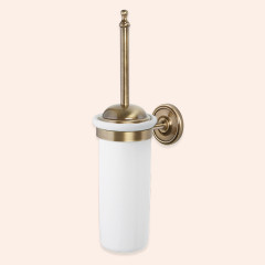 TW Bristol 220, ёршик подвесной в керамической колбе, цвет держателя: бронза