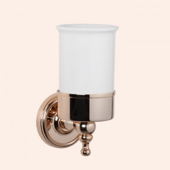 TW Bristol 109, подвесной cтакан, керамический (белый), цвет держателя: светлое золото