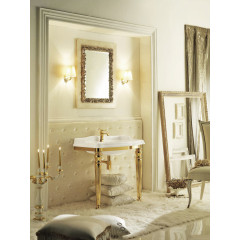 TW King 3090.3, структура металлическая под раковину-консоль AR864 р-р 910*560*h850, материал: латунь, цвет отделки: золото