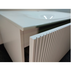 TW Shape комплект мебели, база с раковиной Kerasan 548001*1, 122х52см, с 1-м выдвиж. ящиком с механизмом push to open, цвет: белый матовый RAL9003