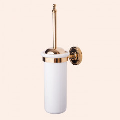 TW Bristol 220 Ёршик подвесной с керамической колбой, цвет белый/светлое золото