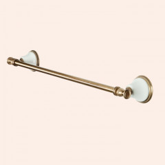 TW Harmony 011, полотенцедержатель 58см, цвет держателя: белый/бронза