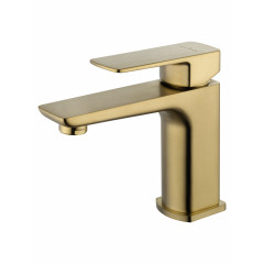 Смеситель для раковины WONZON & WOGHAND EDGE, Брашированное золото (WW-88139003-BG)