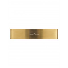 Держатель для туалетной бумаги без крышки WONZON & WOGHAND LOTTE, Брашированное золото (WW-8316-BG)