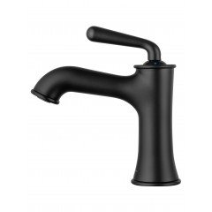 Смеситель для раковины WONZON & WOGHAND STEAM, Черный матовый (WW-88139008-MB)