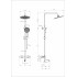 Душевая система с термостатом WONZON & WOGHAND INN 3, Черный матовый (WW-B3065-T1-MB)
