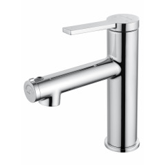 Смеситель для раковины с функцией полоскания WONZON & WOGHAND, Хром (WW-H1017-CR)