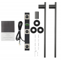 Полотенцесушитель электрический встраиваемый WONZON & WOGHAND DORTMUND, Темный графит (WW-A362-GM)