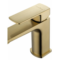 Смеситель для раковины WONZON & WOGHAND EDGE, Брашированное золото (WW-88139003-BG)