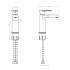 Смеситель для раковины WONZON & WOGHAND, Черный матовый (WW-H1032-MB)