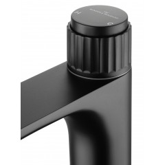 Смеситель для раковины WONZON & WOGHAND CLICK, Черный матовый (WW-A40412-MB)