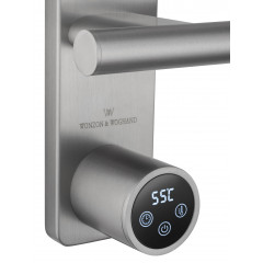 Полотенцесушитель электрический WONZON & WOGHAND NÜRNBERG, Брашированный никель (WW-AL345-BR)