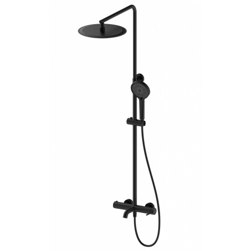 Душевая система WONZON & WOGHAND STICK, Черный матовый (WW-88739017-MB)