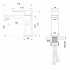 Смеситель для раковины WONZON & WOGHAND EDGE, Брашированное золото (WW-88139003-BG)