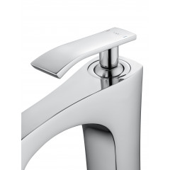 Смеситель для раковины высокий WONZON & WOGHAND TRIUMPH, Хром (WW-561104-CR)