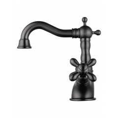 Смеситель для раковины WONZON & WOGHAND RETRO, Темный графит (WW-88139020-BGM)