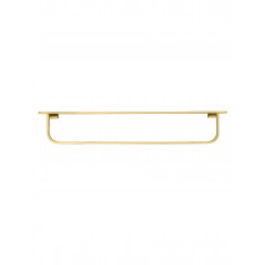 Полотенцедержатель с полкой WONZON & WOGHAND ECLIPSE, Глянцевое золото (WW-9181-LG)