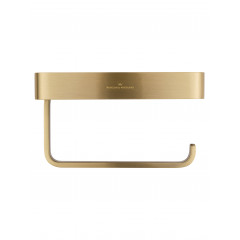 Держатель для туалетной бумаги с полкой WONZON & WOGHAND ROMA, Бронза (WW-7236)