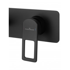 Смеситель для раковины встраиваемый WONZON & WOGHAND FRAME, Черный матовый (WW-88869010-MB)