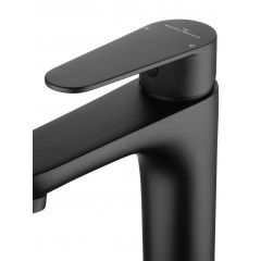 Смеситель для раковины WONZON & WOGHAND ALFA, Черный матовый (WW-A40202-MB)