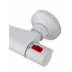 Смеситель для душа с термостатом WONZON & WOGHAND INN 5, Белый матовый (WW-B2005-A-MW)