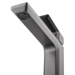 Смеситель для раковины высокий WONZON & WOGHAND DIAMOND, Темный графит (WW-88239011-BGM)