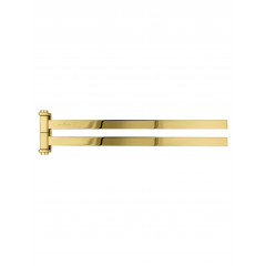 Полотенцедержатель поворотный WONZON & WOGHAND ECLIPSE, Глянцевое золото (WW-9131-LG)