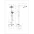 Душевая система с термостатом WONZON & WOGHAND STAY 1, Брашированное золото (WW-B3051-A1- BG)