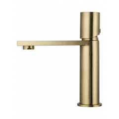 Смеситель для раковины WONZON & WOGHAND, Брашированное золото (WW-101-BG)