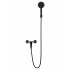 Смеситель для ванны с душем WONZON & WOGHAND CLICK, Черный матовый (WW-FE05L221-MB)