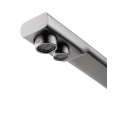 Смеситель для кухни с подключением фильтра WONZON & WOGHAND, Темный графит (WW-88458004-BGM)