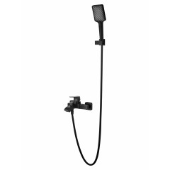 Смеситель для ванны с душем WONZON & WOGHAND FLEX, Черный матовый (WW-88037072-MB)