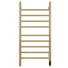 Полотенцесушитель электрический WONZON & WOGHAND BONN, Брашированное золото (WW-AL409-BG)