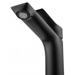 Смеситель для раковины высокий WONZON & WOGHAND BRILLIANT, Черный матовый (WW-88019079-MB)