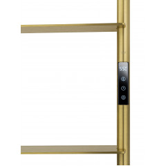 Полотенцесушитель электрический WONZON & WOGHAND DÜSSELDORF, Брашированное золото (WW-A205-BG)