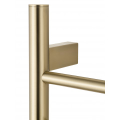 Полотенцесушитель электрический WONZON & WOGHAND BONN, Брашированное золото (WW-AL409-BG)