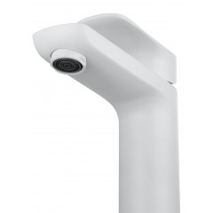 Смеситель для раковины WONZON & WOGHAND Line, Белый матовый (WW-A40732-MW)