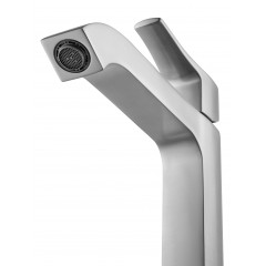 Смеситель для раковины высокий WONZON & WOGHAND FLEX, Брашированный никель (WW-88019072-BN)