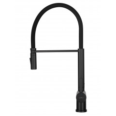 Смеситель для кухни с гибким изливом WONZON & WOGHAND, Черный матовый (WW-88438003-MB)