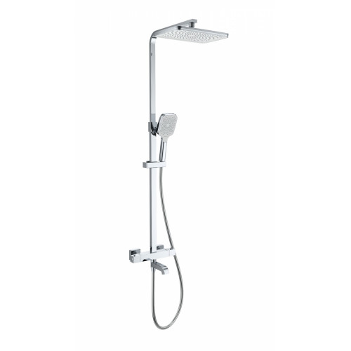 Душевая система с термостатом WONZON & WOGHAND STAY 3, Хром (WW-B3026-T1-CR)