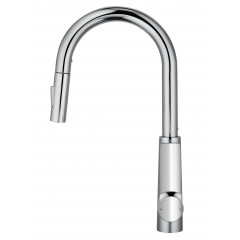 Смеситель для кухни с выдвижным изливом WONZON & WOGHAND, Хром (WW-A20782-CR)