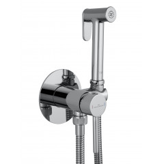 Смеситель с гигиеническим душем встраиваемый WONZON & WOGHAND STICK, Хром (WW-88829902-CR)