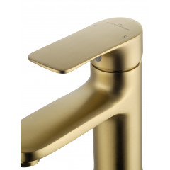 Смеситель для раковины WONZON & WOGHAND, Брашированное золото (WW-XH-011-BG)