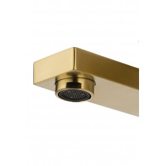 Смеситель для ванны с душем WONZON & WOGHAND CUBE, Брашированное золото (WW-88639016- BG)