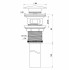 Донный клапан для раковины с переливом 1 1/4 WONZON & WOGHAND, Хром (WW-88SS03-CR)