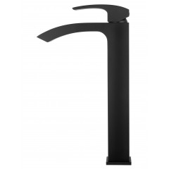 Смеситель для раковины высокий WONZON & WOGHAND FIT, Черный матовый (WW-88239009-MB)