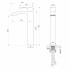 Смеситель для раковины высокий WONZON & WOGHAND FIT, Черный матовый (WW-88239009-MB)
