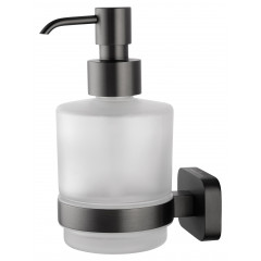 Дозатор мыла WONZON & WOGHAND GRAFFITY, Темный графит (WW-9333-BGM)