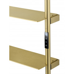 Полотенцесушитель электрический WONZON & WOGHAND DÜSSELDORF, Брашированное золото (WW-A205-BG)