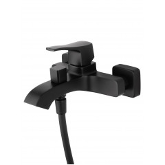 Смеситель для ванны с душем WONZON & WOGHAND FLEX, Черный матовый (WW-88037072-MB)